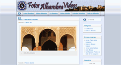 Desktop Screenshot of fotosalhambravideos.com